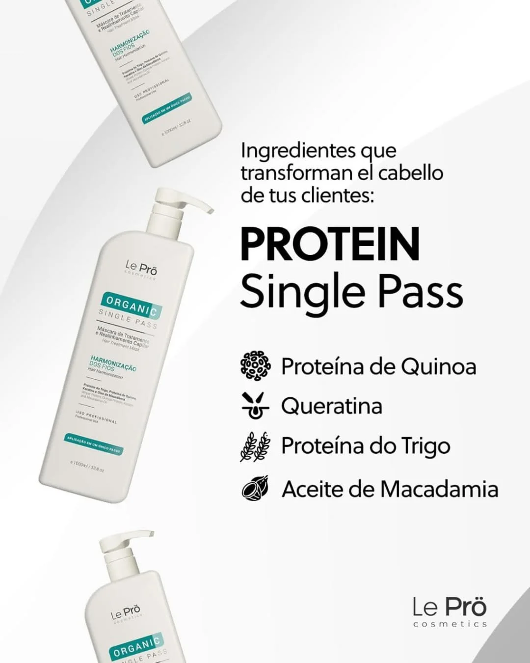 Le Pro Escova Progressiva Single Pass from Le Pro Cosmetics